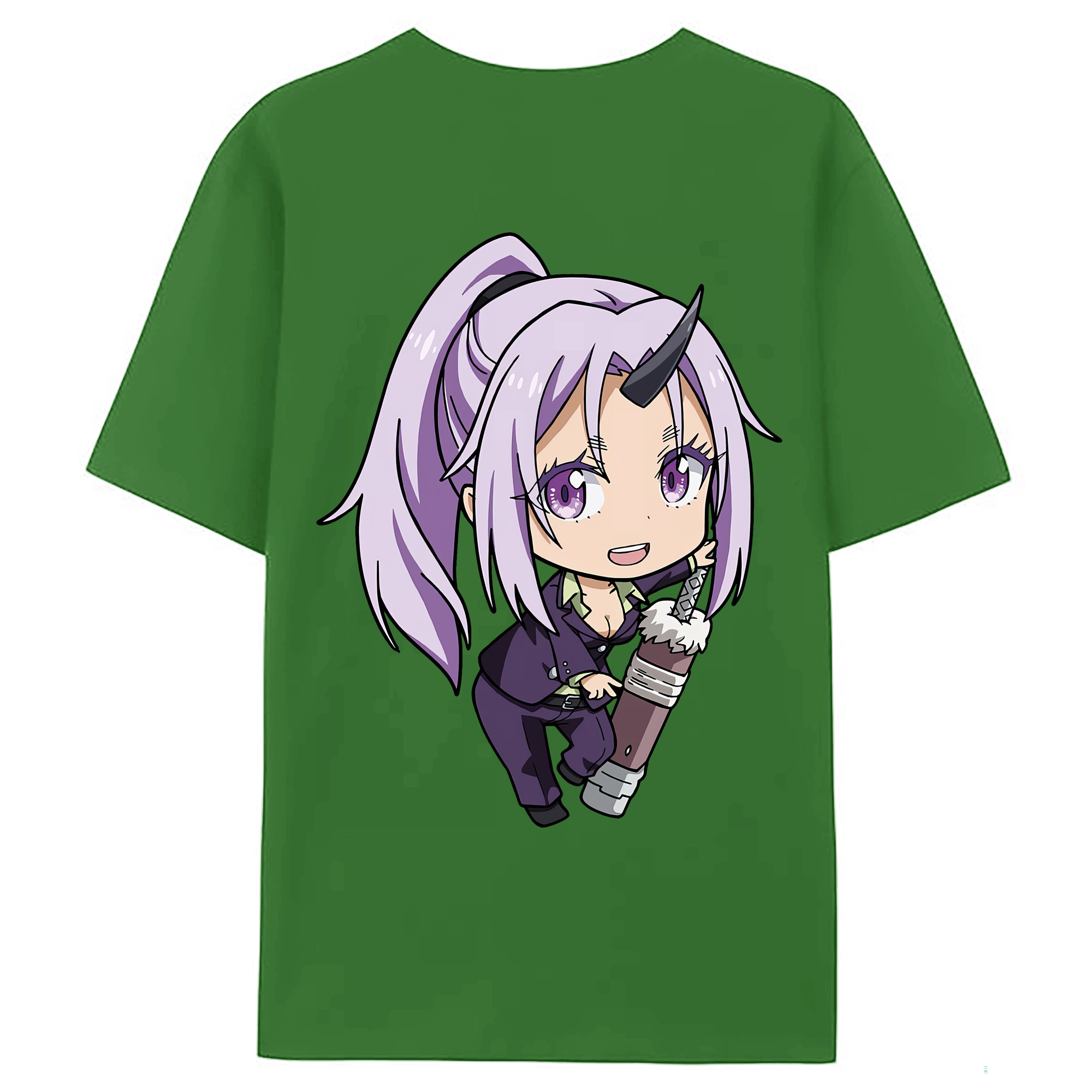 （画像用） 転スラ Regarding Reincarnated to Slime レディース半袖Tシャツ(バックプリント)